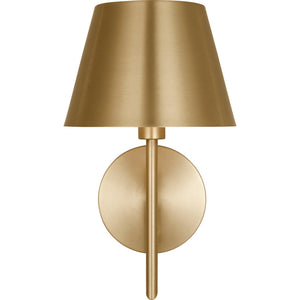 Ender Small Sconce Brushed Nickel - Visual Comfort Wall Lights