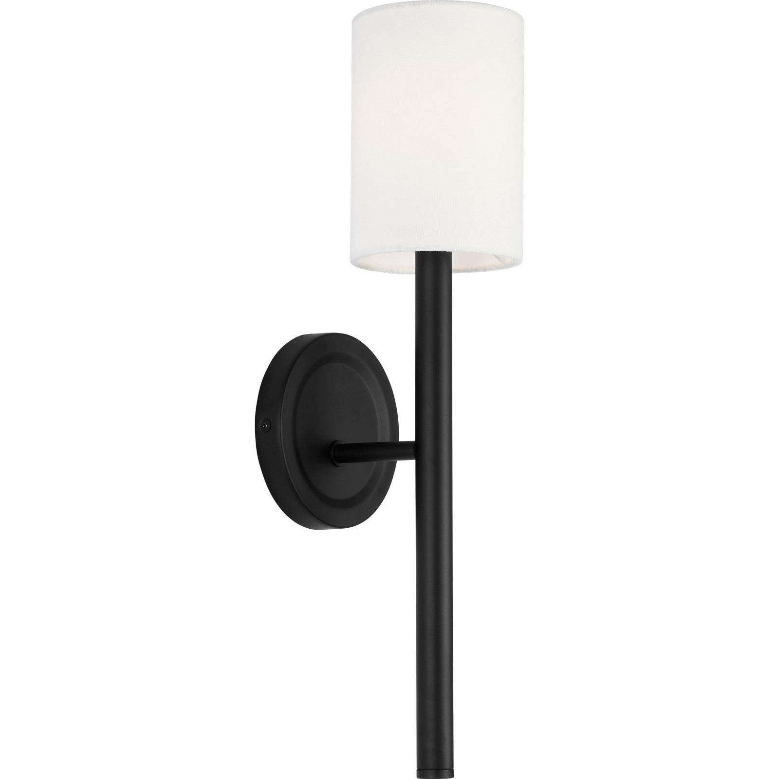 Egmont Tall Sconce Brushed Nickel - Visual Comfort Wall Lights