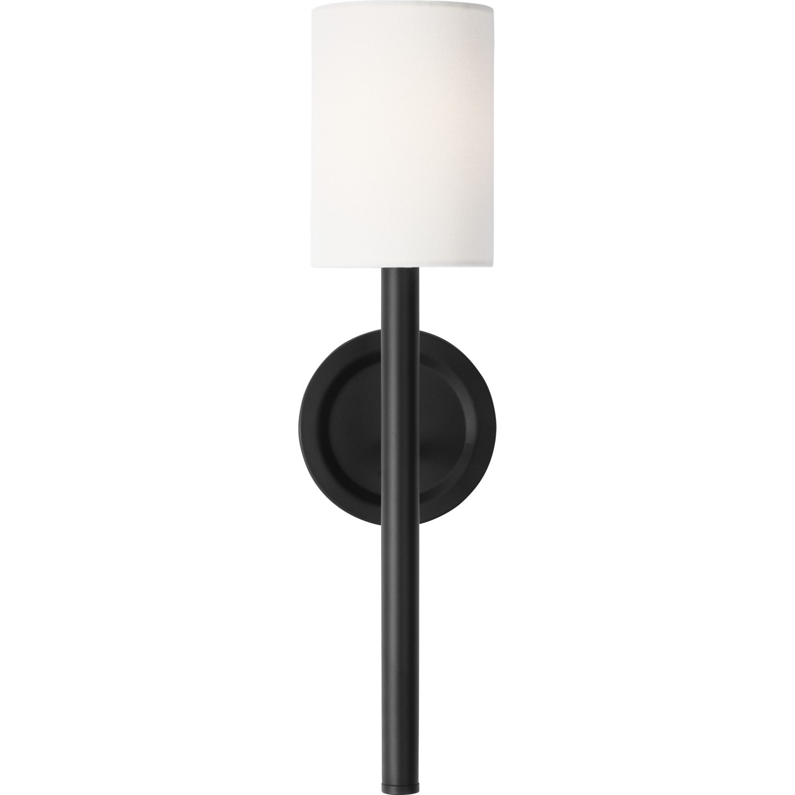 Egmont Tall Sconce Brushed Nickel - Visual Comfort Wall Lights