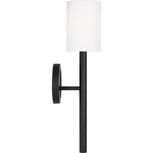 Egmont Tall Sconce Brushed Nickel - Visual Comfort Wall Lights