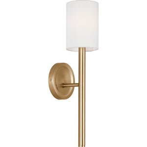Egmont Tall Sconce Brushed Nickel - Visual Comfort Wall Lights