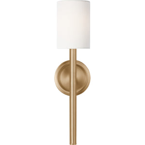 Egmont Tall Sconce Brushed Nickel - Visual Comfort Wall Lights