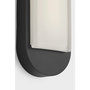 Dante 14" Sconce in Textured Black - Visual Comfort Outdoor Lighting