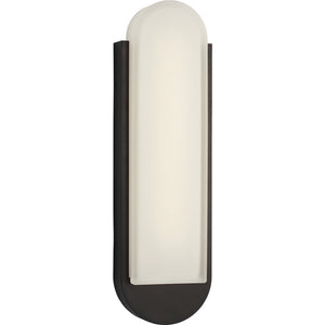 Dante 18" Sconce in Textured Black - Visual Comfort Outdoor Lighting