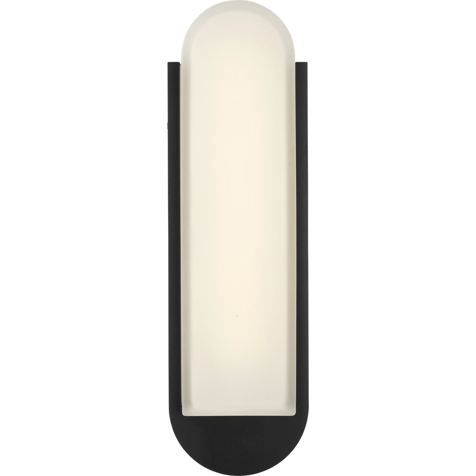 Dante 18" Sconce in Textured Black - Visual Comfort Outdoor Lighting