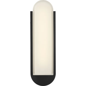Dante 18" Sconce in Textured Black - Visual Comfort Outdoor Lighting