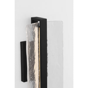 Briggs 15" Sconce in Textured Black - Visual Comfort Outdoor Lighting