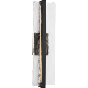 Briggs 27" Sconce in Textured Black - Visual Comfort Outdoor Lighting