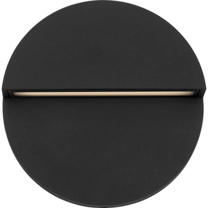 Banks 8" Sconce in Textured Black - Visual Comfort Outdoor Lighting