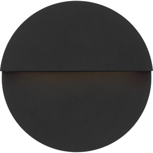 Banks 8" Sconce in Textured Black - Visual Comfort Outdoor Lighting