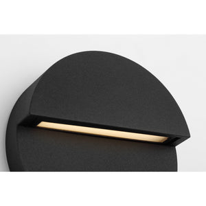 Banks 5" Sconce in Textured Black - Visual Comfort Outdoor Lighting