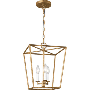 Viota Small Lantern Aged Iron - Visual Comfort Ceiling Lights