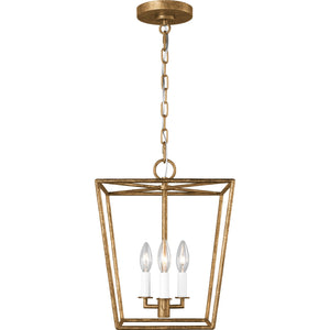 Viota Small Lantern Aged Iron - Visual Comfort Ceiling Lights