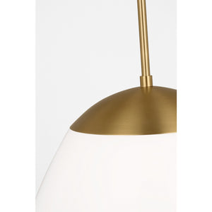 Milne Large Pendant in Burnished Brass - Visual Comfort Ceiling Lights