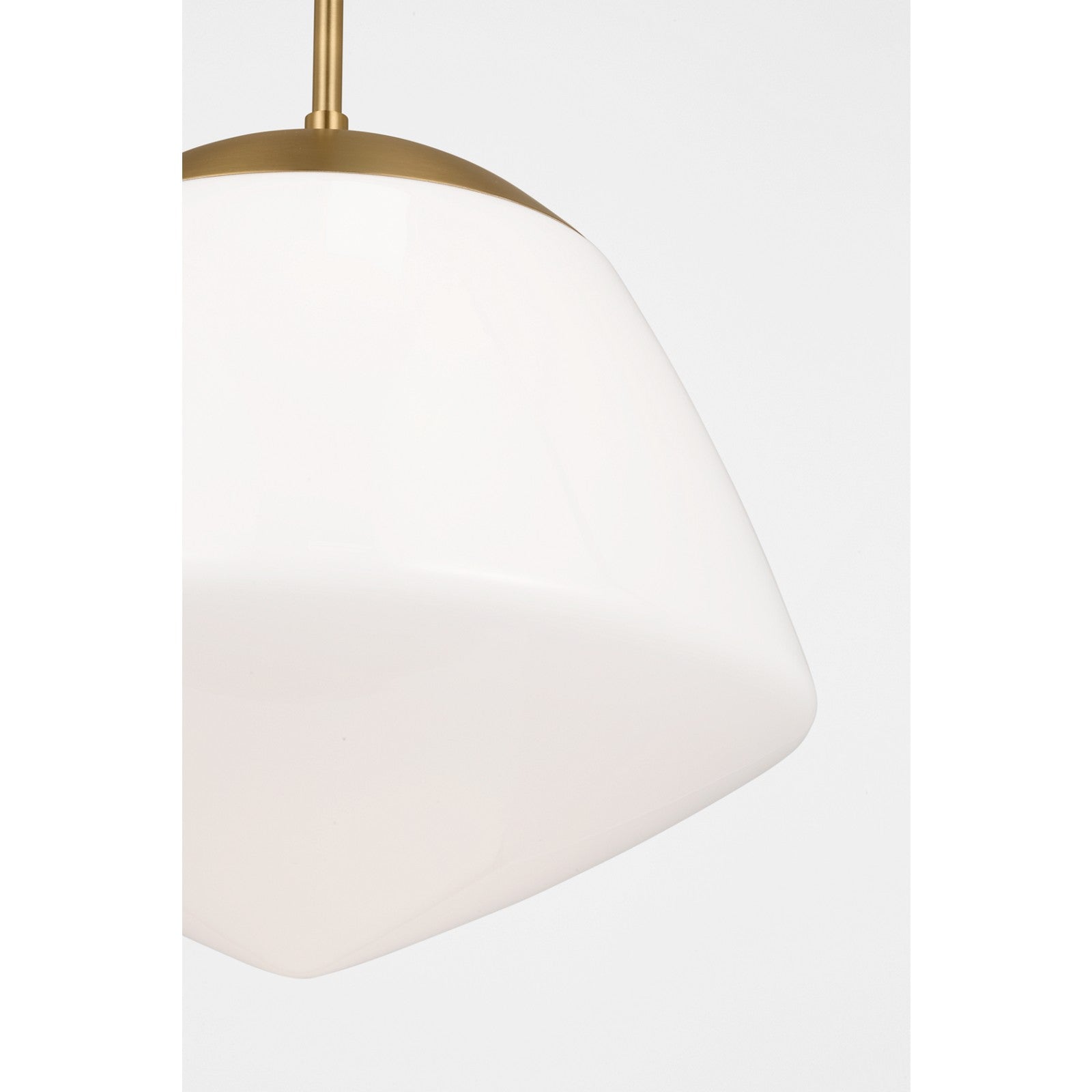 Milne Large Pendant in Burnished Brass - Visual Comfort Ceiling Lights