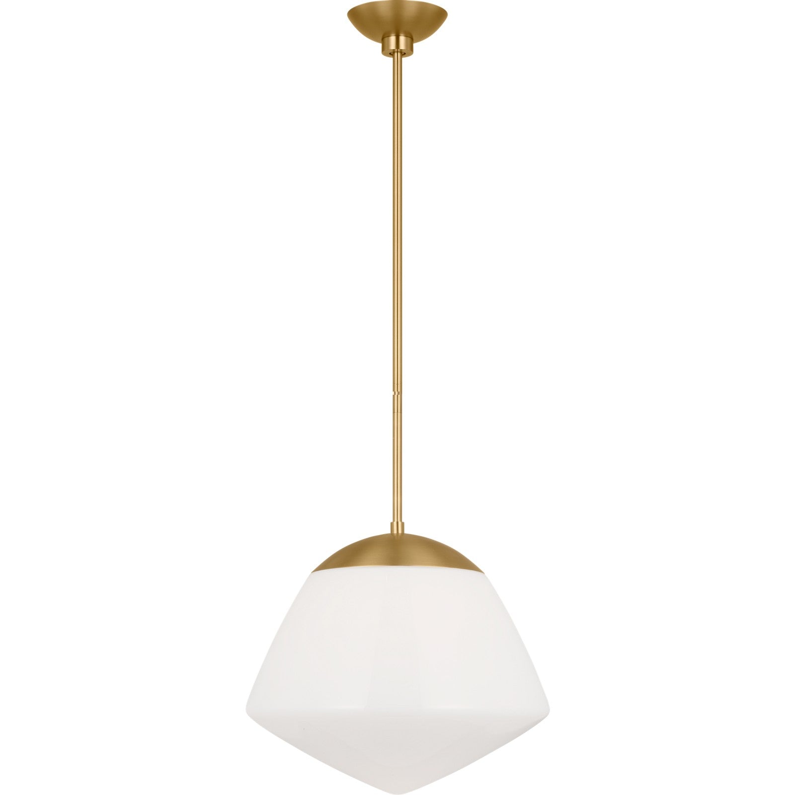 Milne Large Pendant in Burnished Brass - Visual Comfort Ceiling Lights