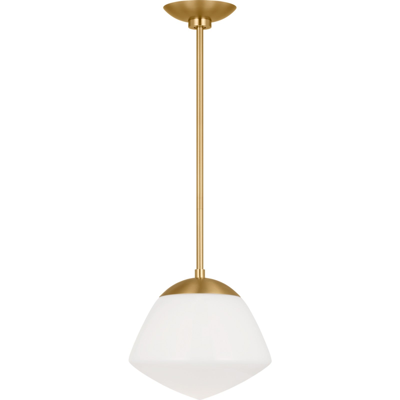 Milne Small Pendant in Burnished Brass - Visual Comfort Ceiling Lights