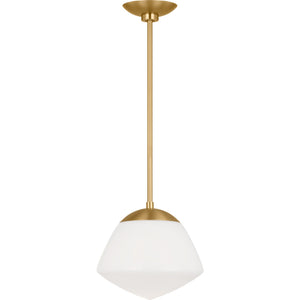 Milne Small Pendant in Burnished Brass - Visual Comfort Ceiling Lights