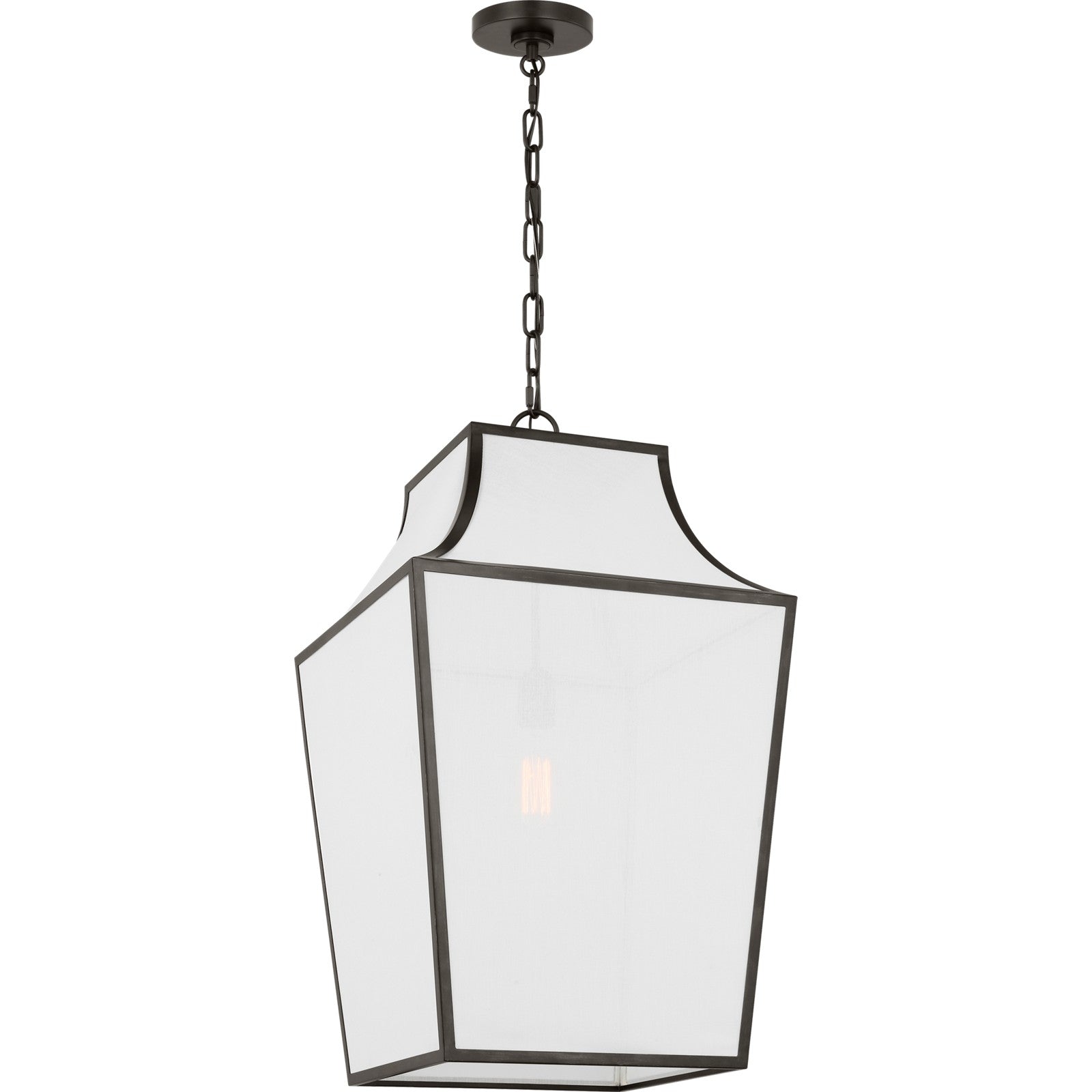 Arnio Large Pendant Aged Iron - Visual Comfort Ceiling Lights