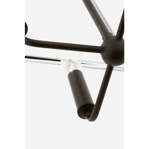 Arnio Extra Large Pendant Aged Iron - Visual Comfort Ceiling Lights