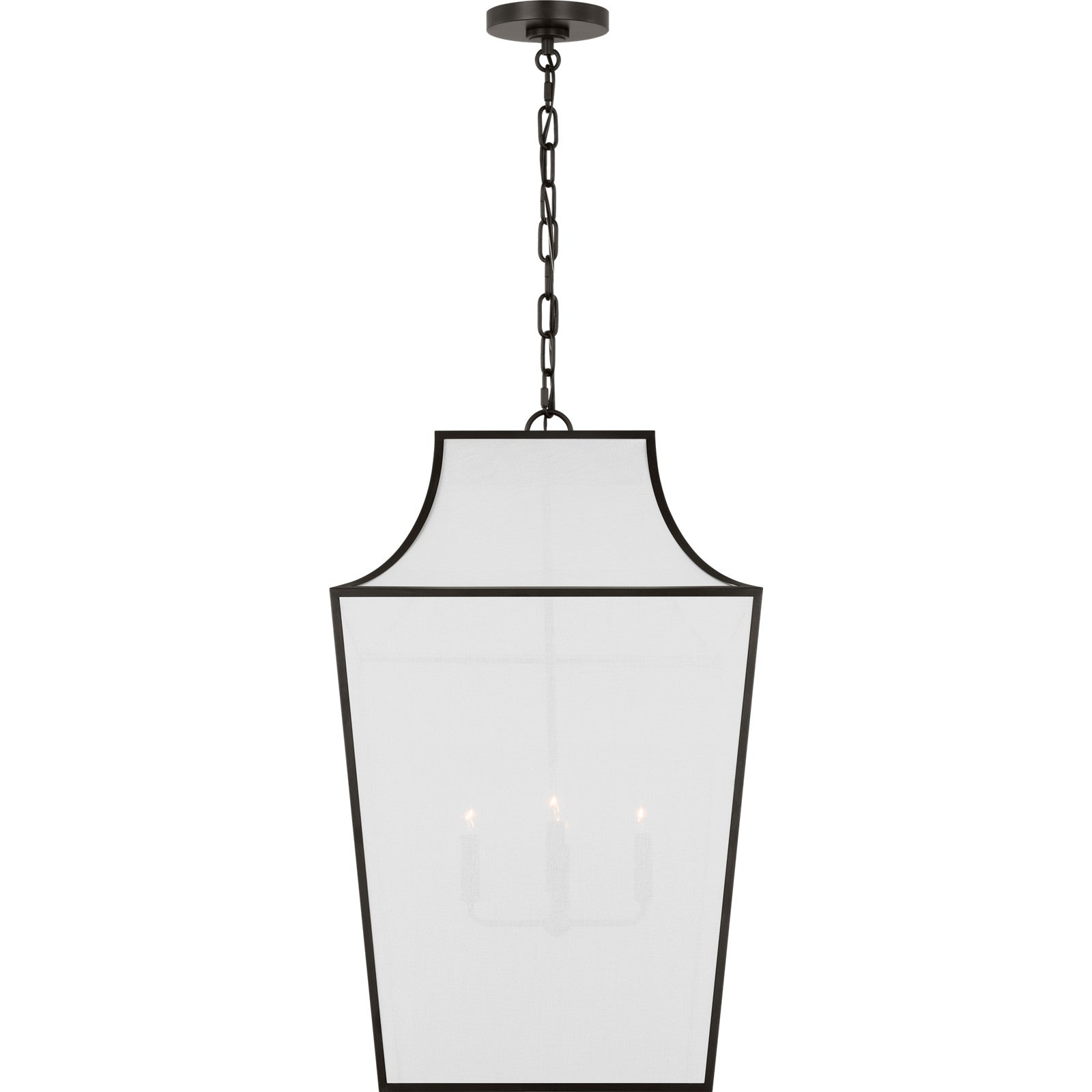 Arnio Extra Large Pendant Aged Iron - Visual Comfort Ceiling Lights