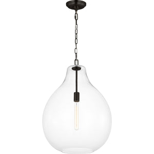 Magnus Extra Large Pendant Aged Iron - Visual Comfort Ceiling Lights
