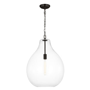 Magnus Extra Large Pendant Aged Iron - Visual Comfort Ceiling Lights