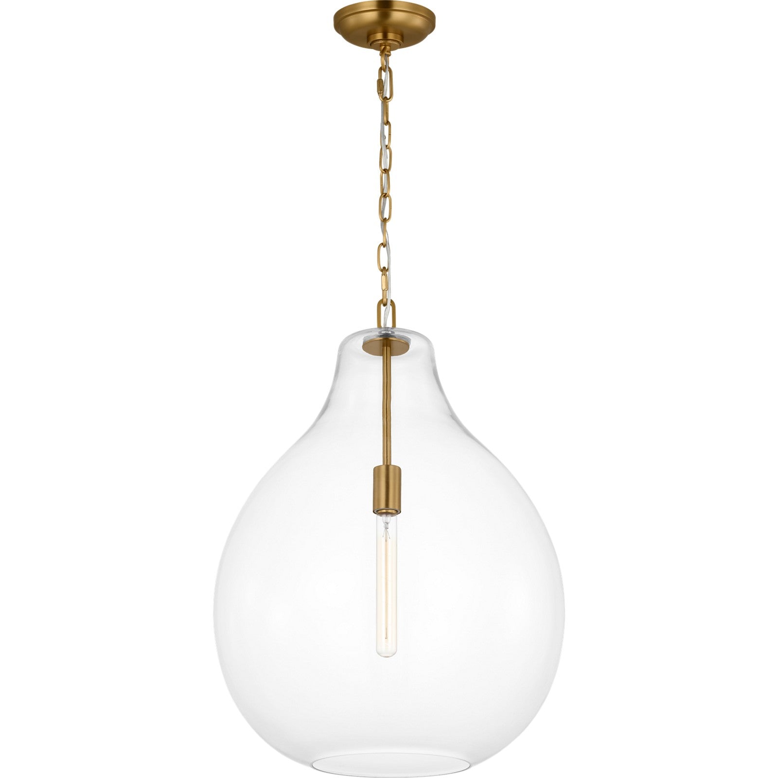 Magnus Extra Large Pendant Aged Iron - Visual Comfort Ceiling Lights