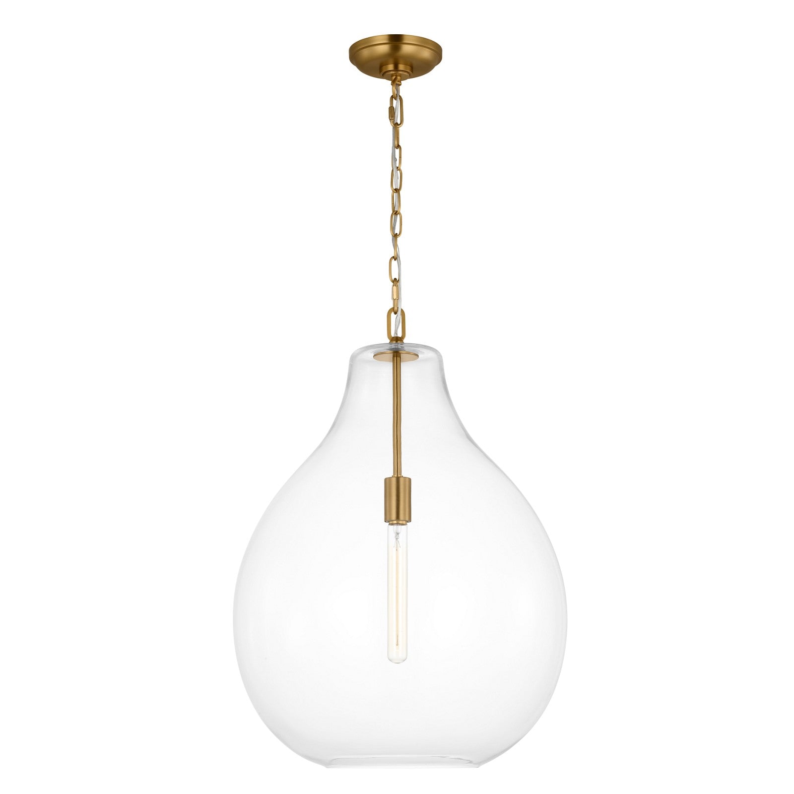 Magnus Extra Large Pendant Aged Iron - Visual Comfort Ceiling Lights