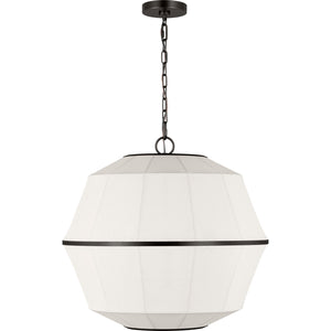Hikari Medium Lantern Aged Iron - Visual Comfort Ceiling Lights