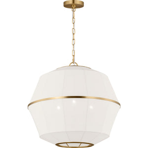 Hikari Medium Lantern Aged Iron - Visual Comfort Ceiling Lights