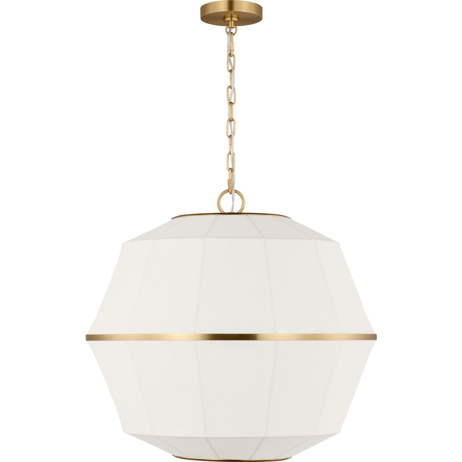 Hikari Medium Lantern Aged Iron - Visual Comfort Ceiling Lights