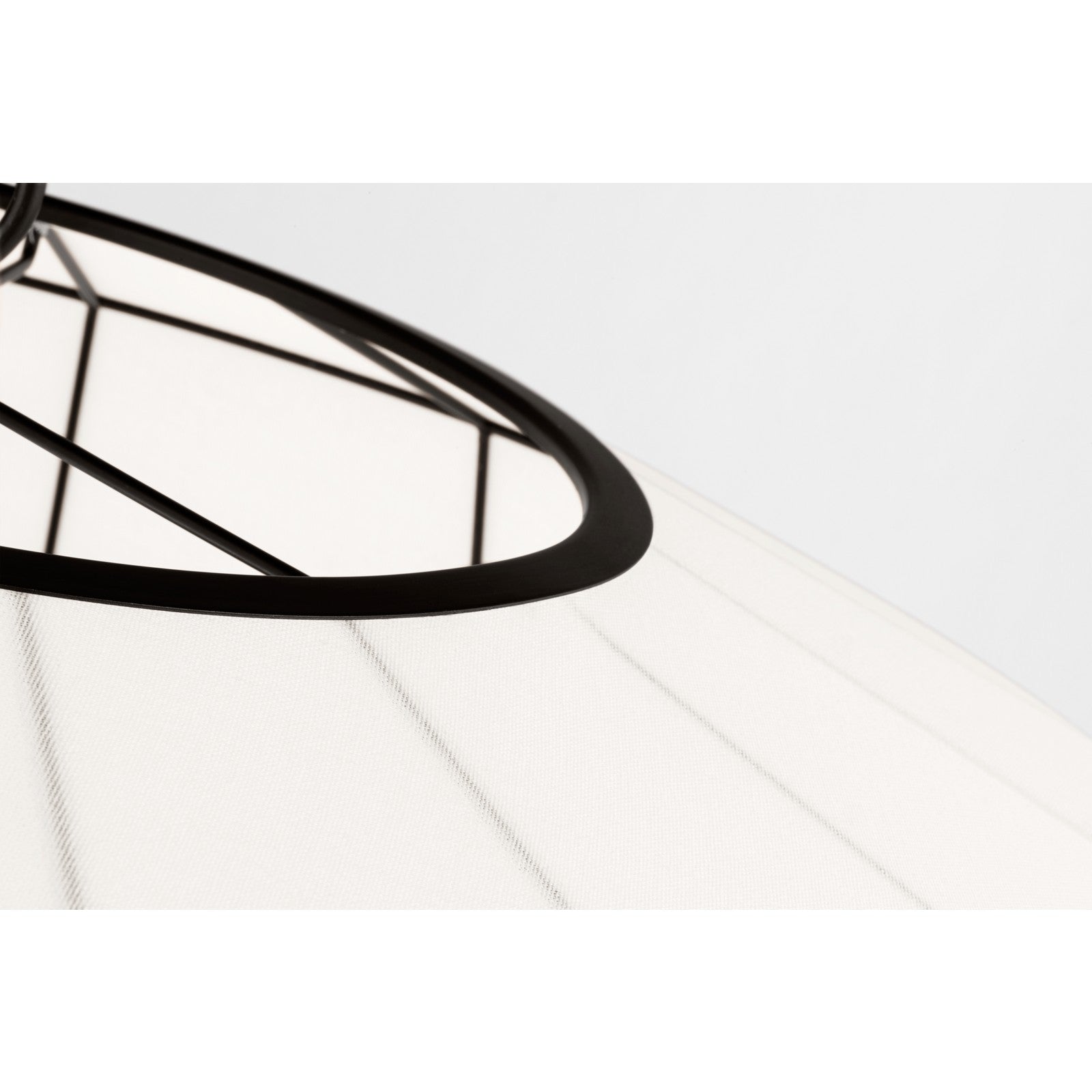Hikari Wide Lantern Aged Iron - Visual Comfort Ceiling Lights