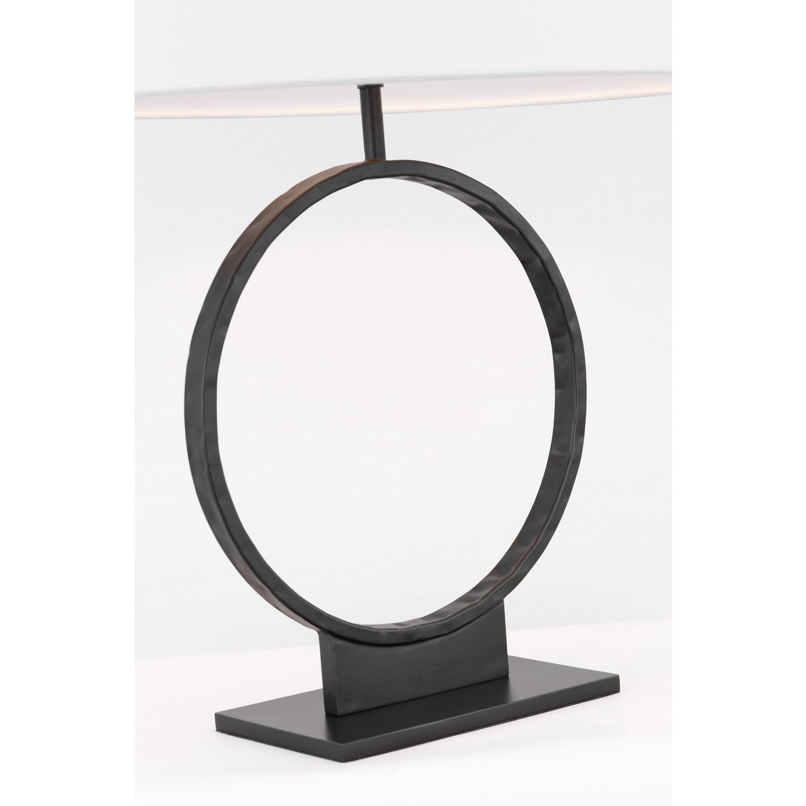 Orion Medium Table Lamp Aged Iron Bulbs Inc - Visual Comfort Table Lamps