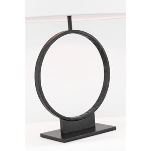 Orion Medium Table Lamp Aged Iron Bulbs Inc - Visual Comfort Table Lamps