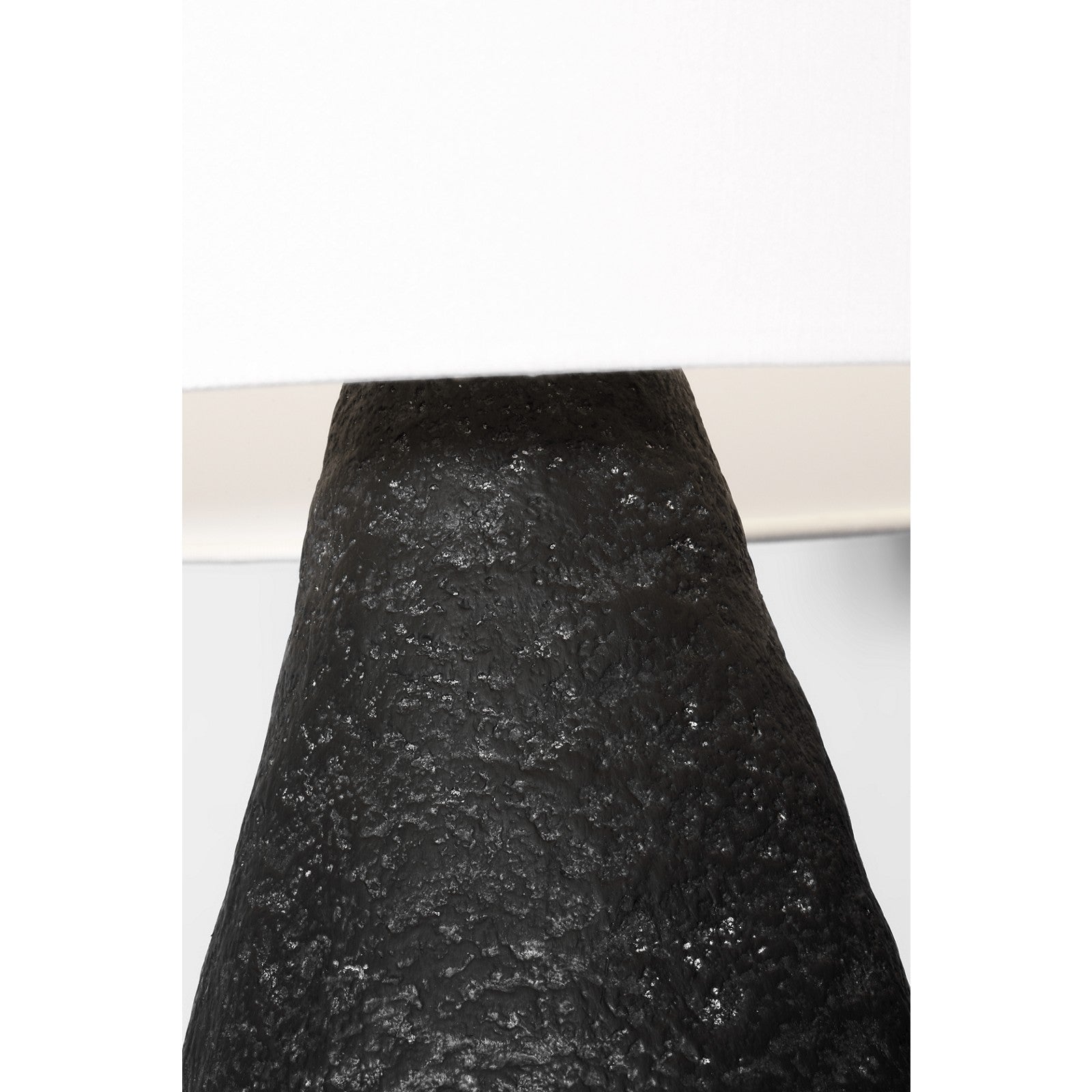 Breccia Medium Table Lamp Black Wash - Visual Comfort Table Lamps