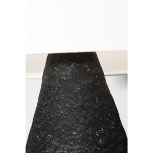 Breccia Medium Table Lamp Black Wash - Visual Comfort Table Lamps