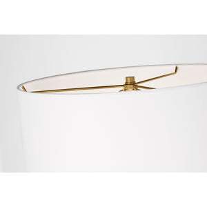 Breccia Medium Table Lamp Black Wash - Visual Comfort Table Lamps