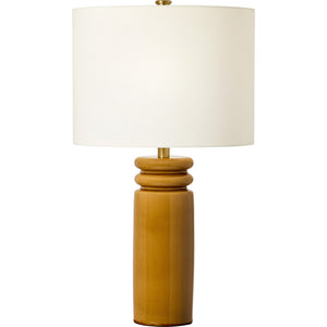 Feikudo Medium Table Lamp Cracked Honey - Visual Comfort Table Lamps