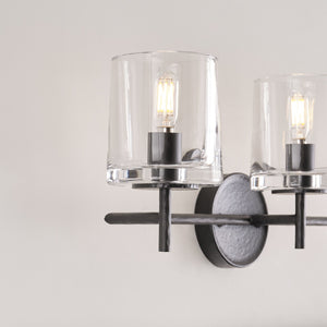 Marietta 3 - Light Vanity Aged Iron - Visual Comfort Wall Lights