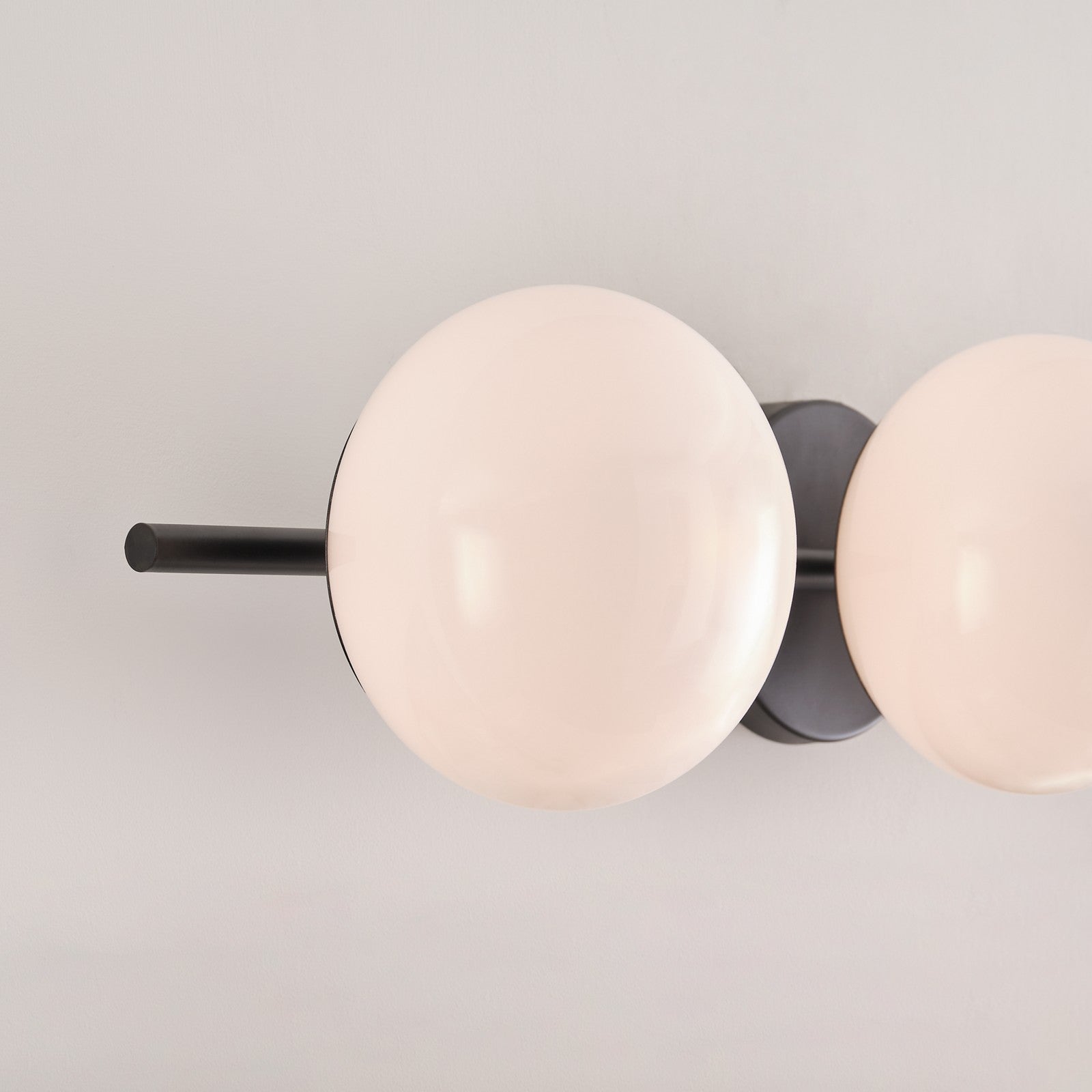 Lune 3 - Light Vanity Aged Iron - Visual Comfort Wall Lights