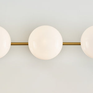 Lune 3 - Light Vanity Aged Iron - Visual Comfort Wall Lights