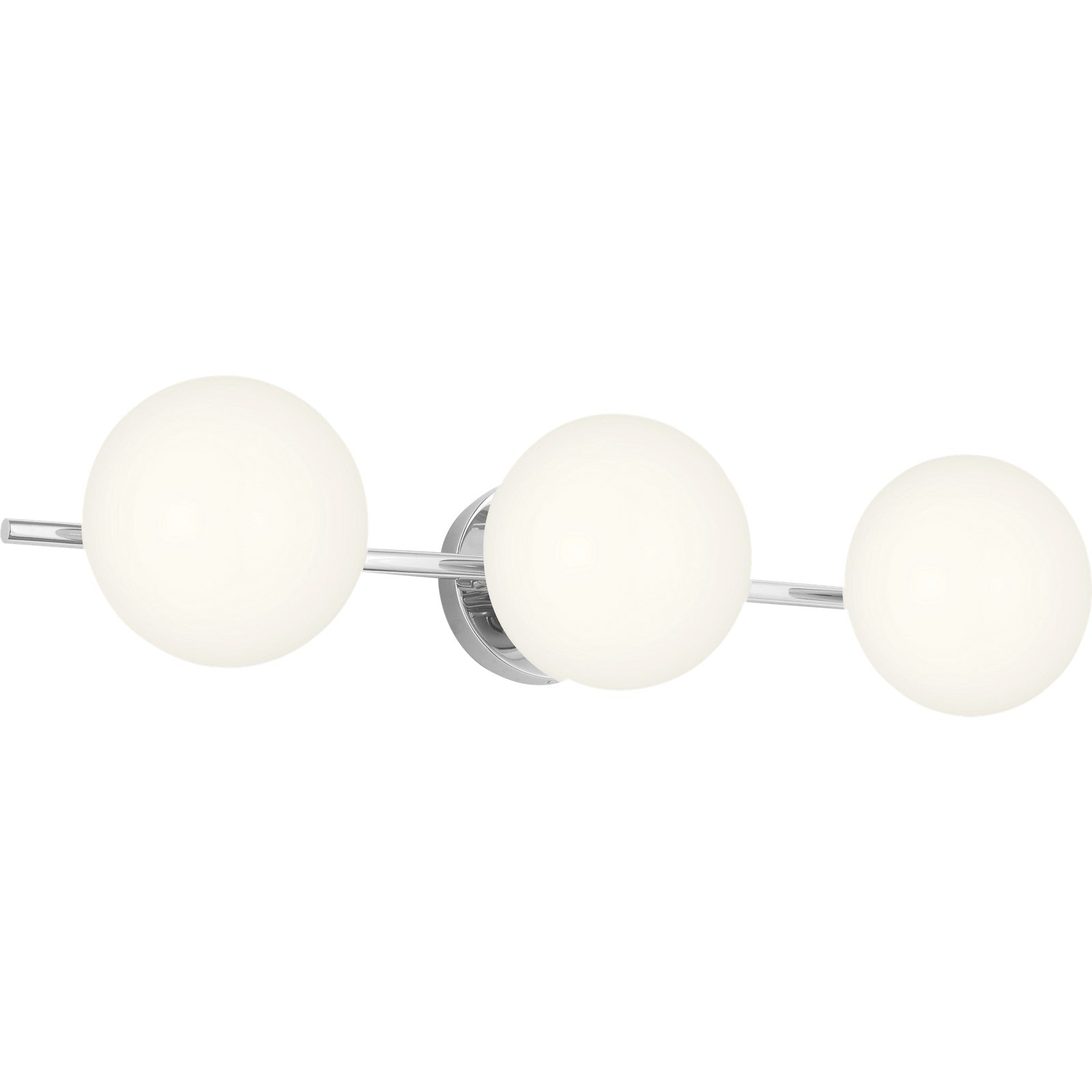 Lune 3 - Light Vanity Aged Iron - Visual Comfort Wall Lights
