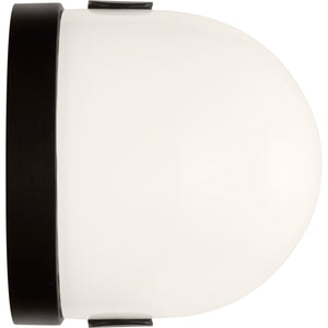 Syrie Medium Vanity Aged Iron Bulbs Inc - Visual Comfort Wall Lights