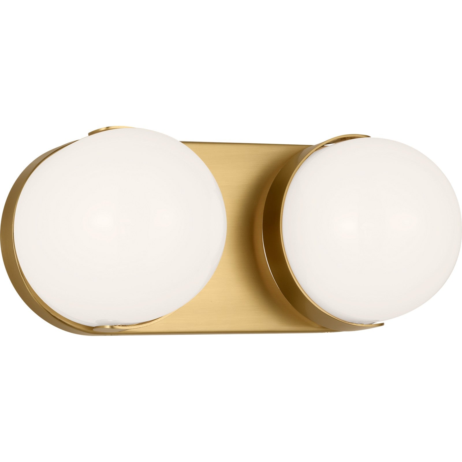 Syrie Medium Vanity Aged Iron Bulbs Inc - Visual Comfort Wall Lights