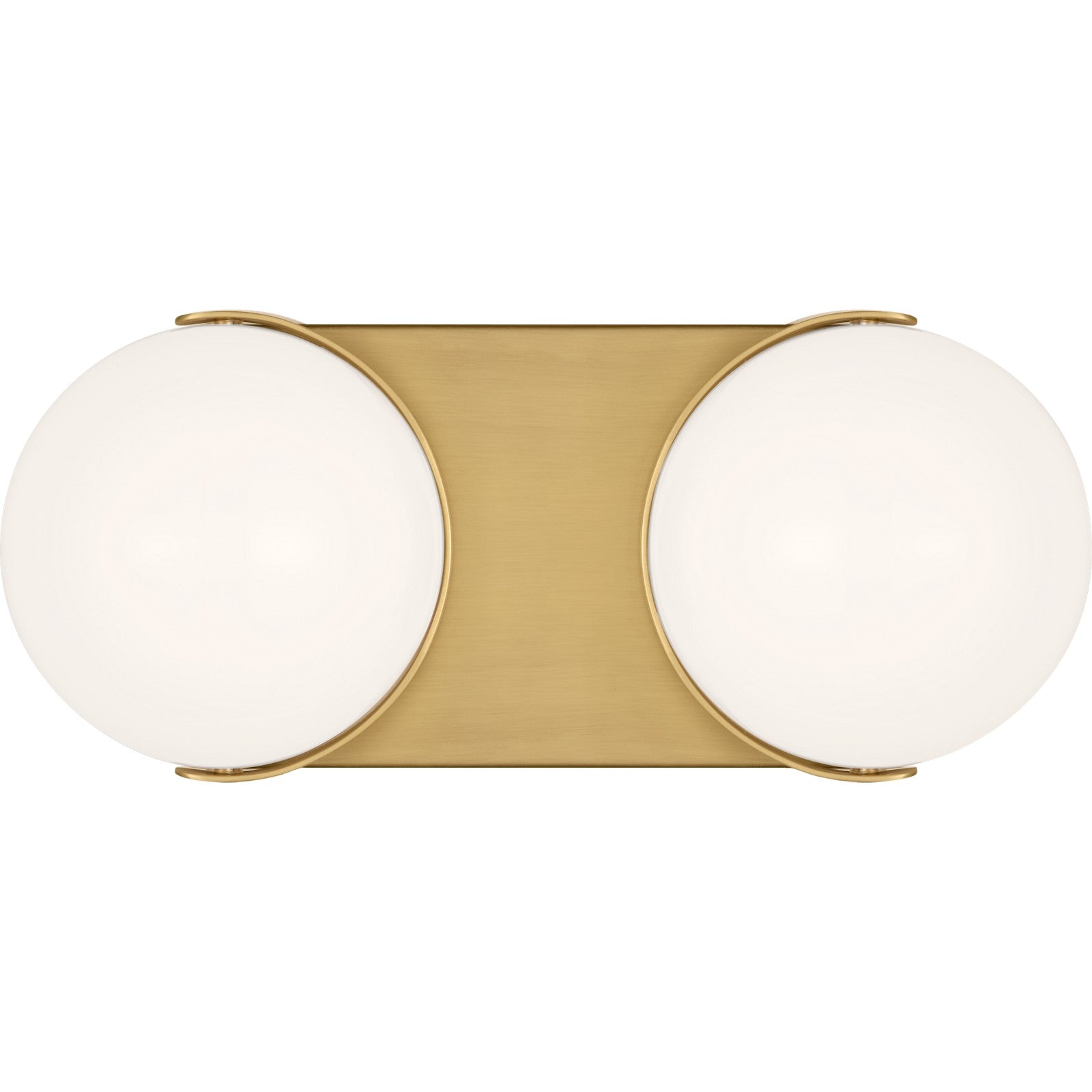 Syrie Medium Vanity Aged Iron Bulbs Inc - Visual Comfort Wall Lights