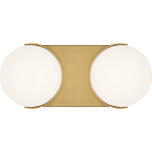 Syrie Medium Vanity Aged Iron Bulbs Inc - Visual Comfort Wall Lights