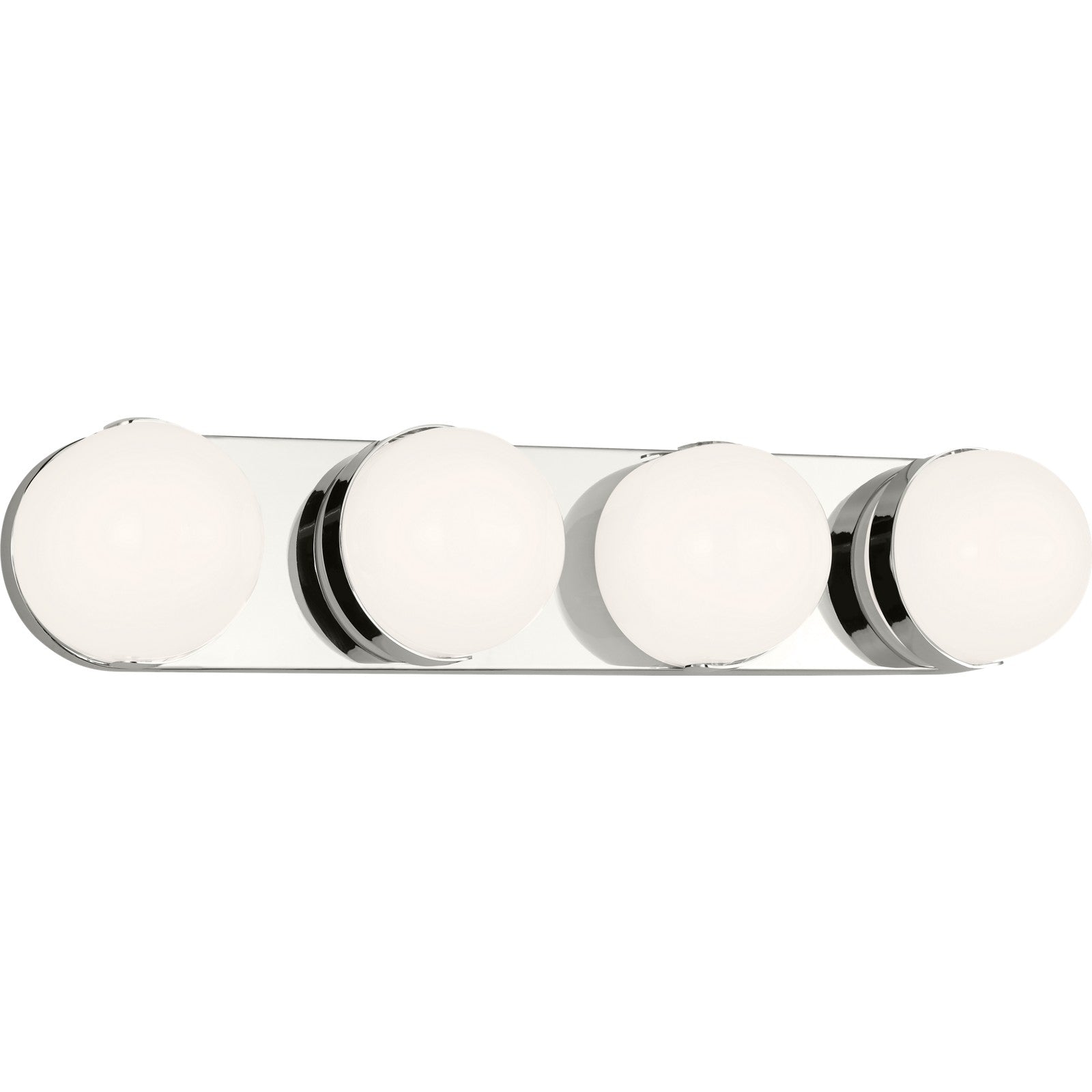 Syrie Large Vanity Aged Iron Bulbs Inc - Visual Comfort Wall Lights