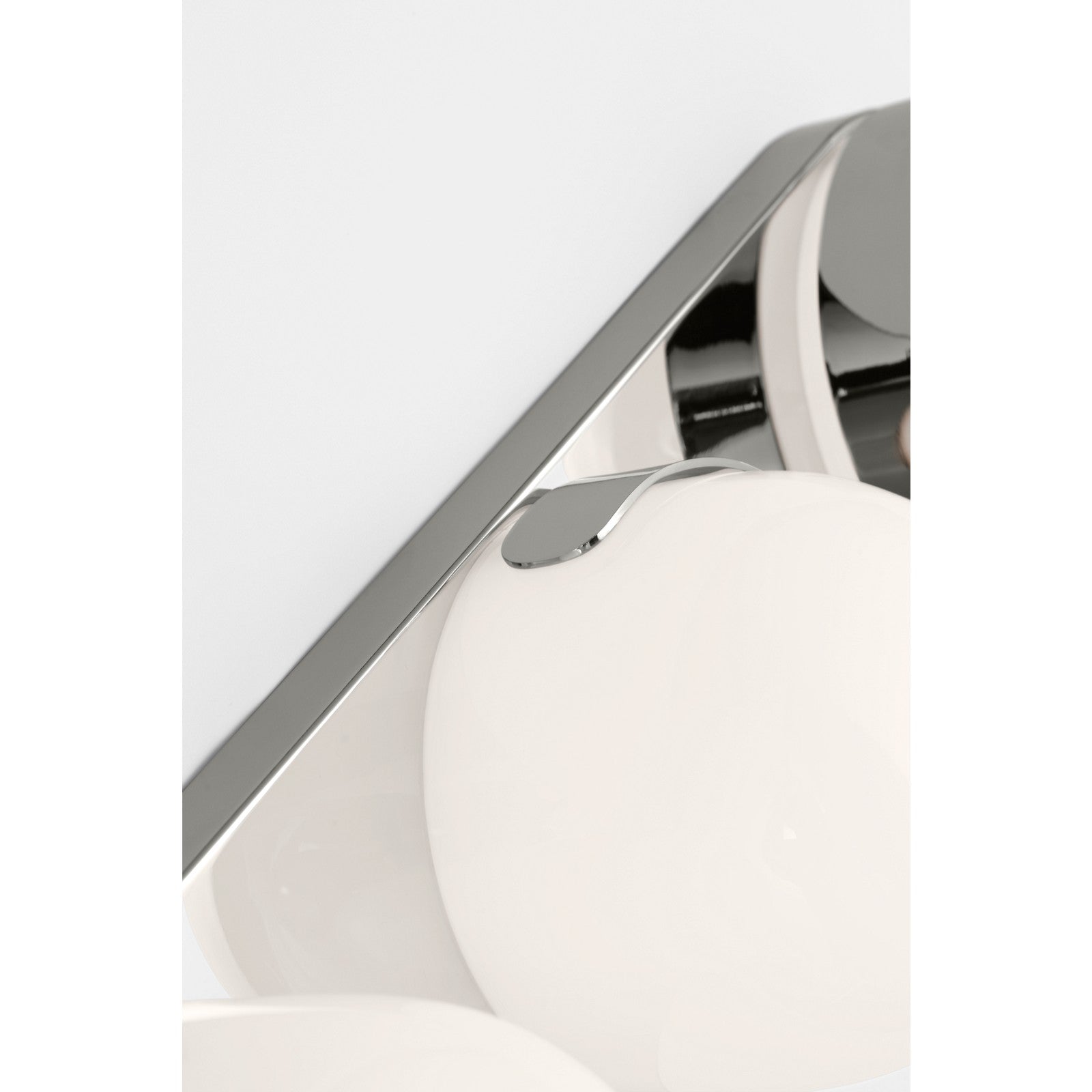 Syrie Large Vanity Aged Iron Bulbs Inc - Visual Comfort Wall Lights