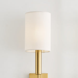 Brianna Sconce Burnished Brass - Visual Comfort Wall Lights